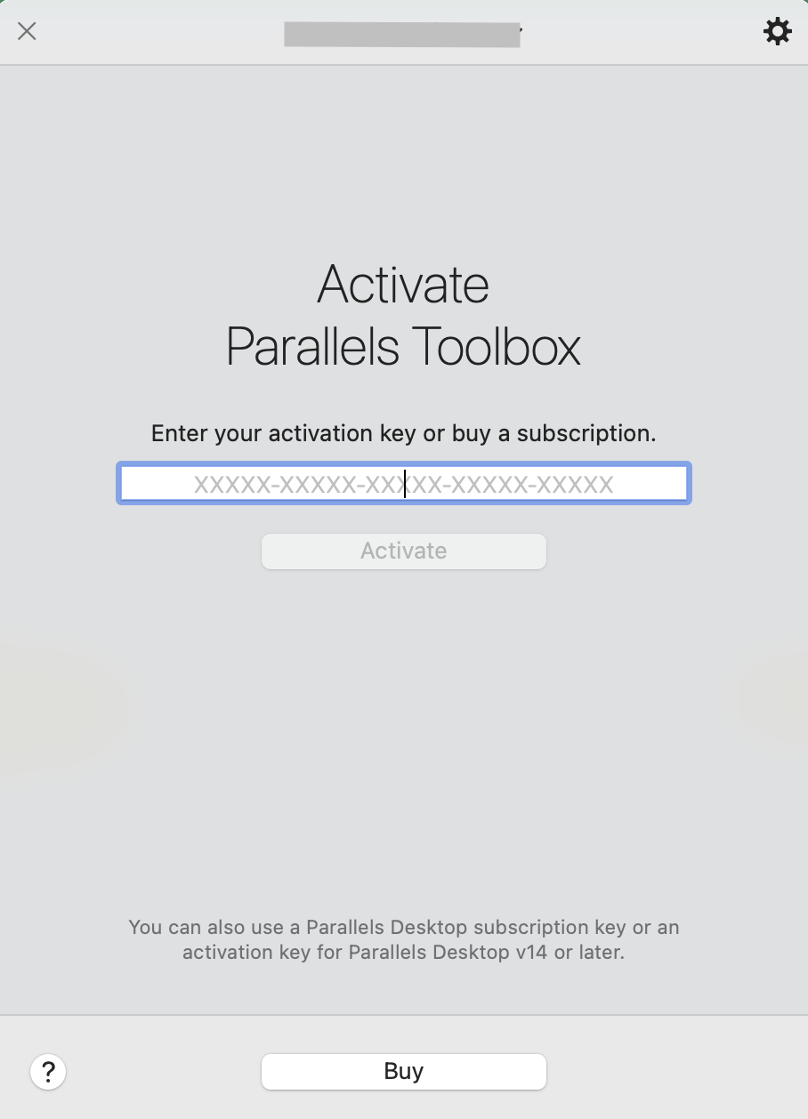 KB Parallels Parallels Toolbox activation